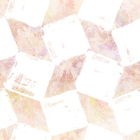 Layered Peach Geometric Blocks Wallpaper⁠