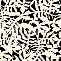Graphic Botanical Silhouette Wallpaper⁠