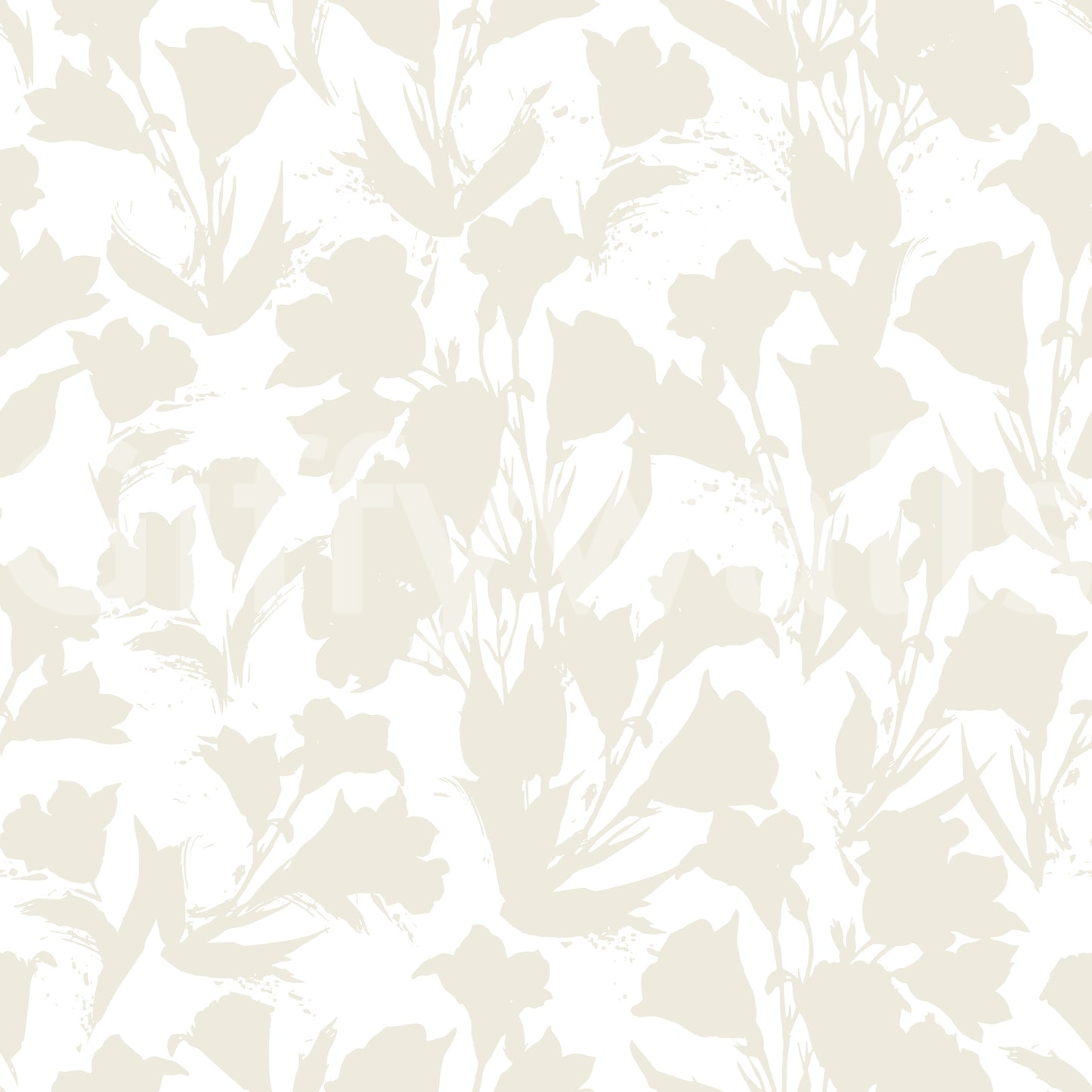 Minimalist Botanical Sketch Wallpaper⁠