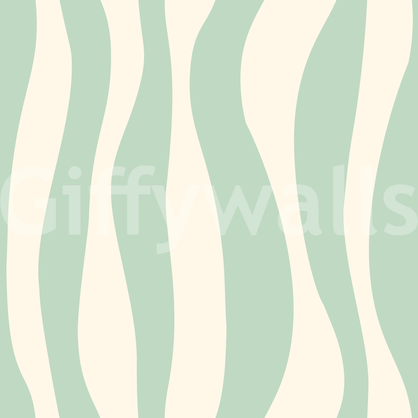 Soft Flowing Sage Linear Pattern Wallpaper⁠