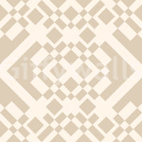 Minimalist Beige Geometric Lattice Wallpaper⁠