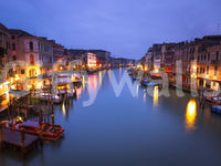 Venetian Twilight Canal View Wallpaper⁠