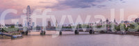 Thames Sunset Skyline Wall Mural