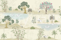 Ethereal Garden Sanctuary Wall Mural
