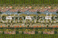 Mughal Heritage Garden Narrative Wall Mural