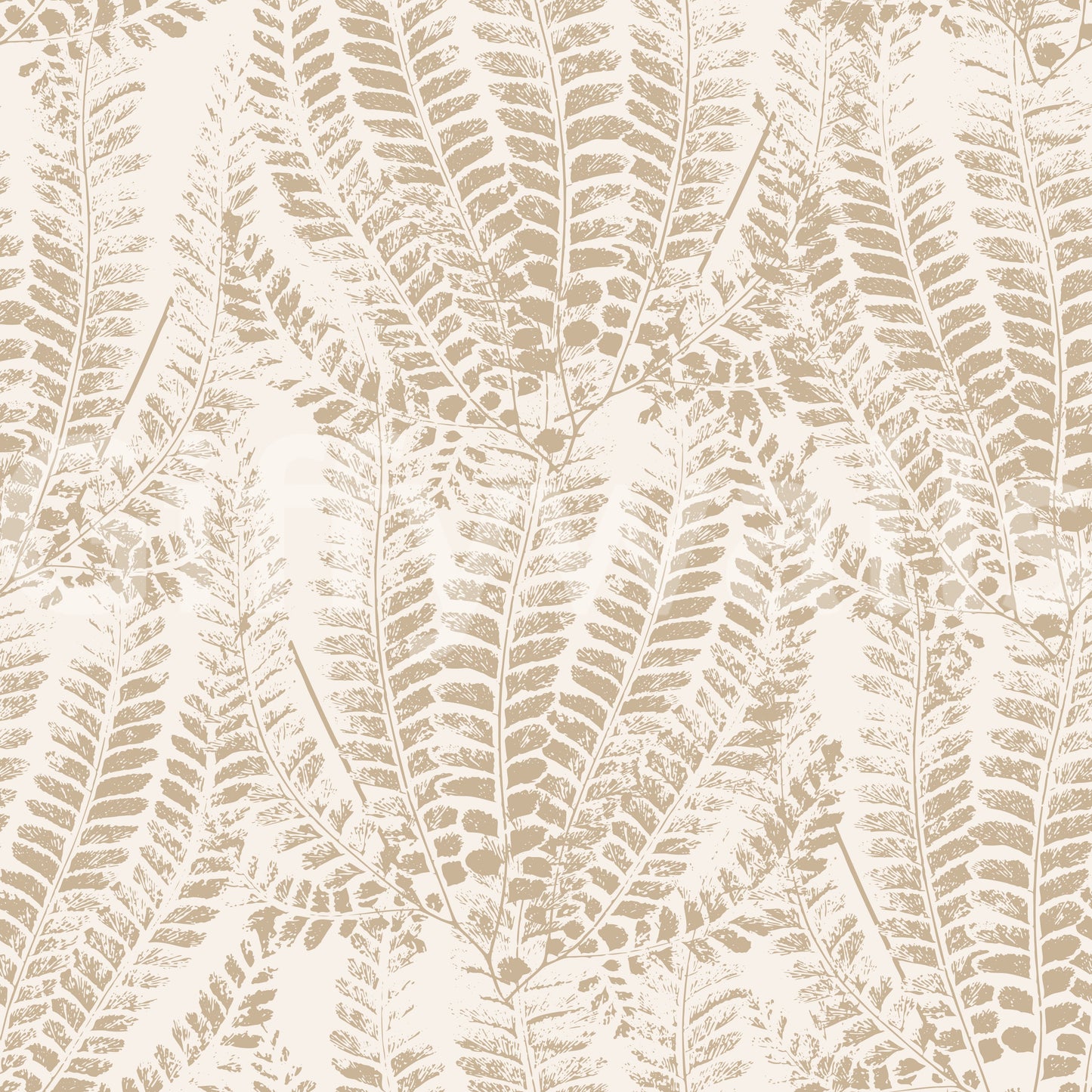 Rustic Fern Botanical Print Wallpaper⁠