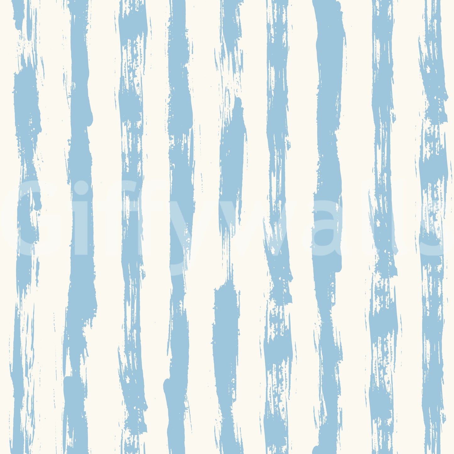 Azure Brushstroke Stripes Wallpaper⁠