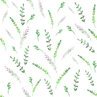 Minimalist Greenery Pattern Wallpaper⁠