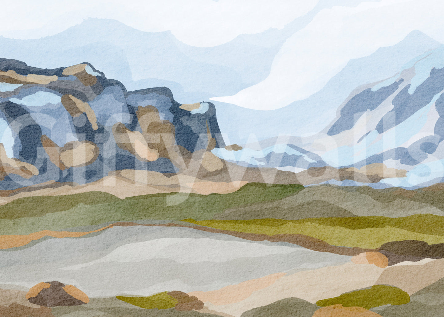 Beauty of Norway Wall Mural