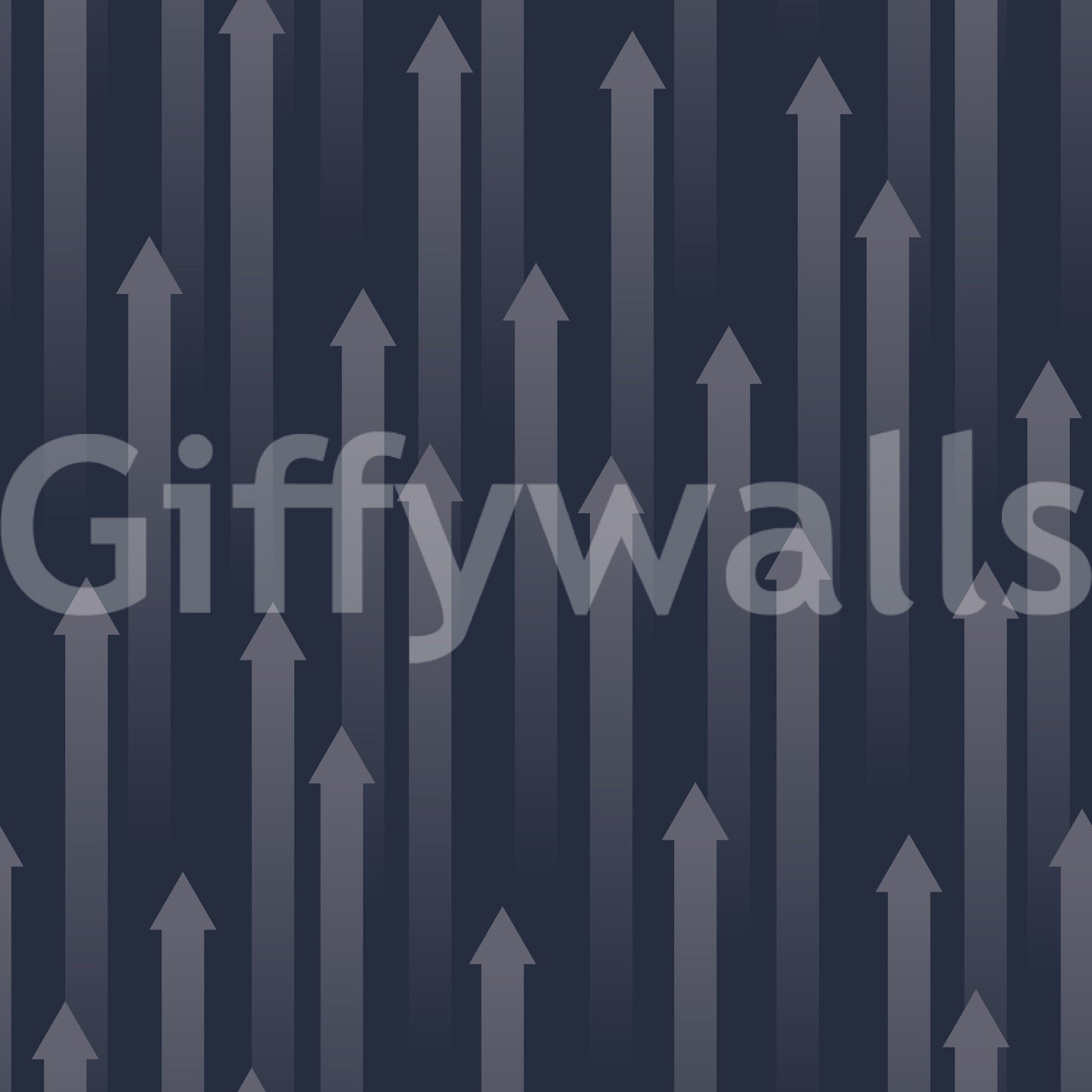 Ascending Arrow Geometric Motif Wallpaper⁠