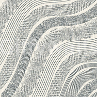 Charcoal Rippled Texture Design Wall Mural