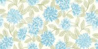 Blue Hydrangea Watercolor Bloom Wallpaper⁠