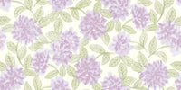 Soft Lavender Bloom Botanical Wallpaper⁠