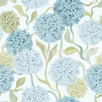 Dreamy Pastel Hydrangea Garden Wallpaper⁠