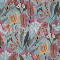 Australian Wildflower Meadow Blue Wallpaper⁠