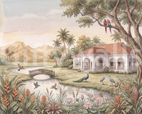 Whispering Garden Estate Wall Mural