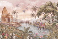 Gaja Ghat Wall Mural