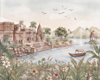 Haveli Ghat Wall Mural