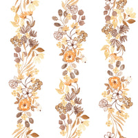 Watercolor Meadow Vertical Sprigs Wallpaper⁠