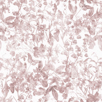 Blush Botanical Meadow Sketch Wallpaper⁠