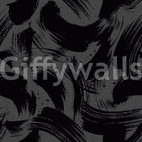 Midnight Ink Swirls Pattern Wallpaper⁠
