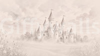 Castle Dreams – Vintage Cream Wall Mural