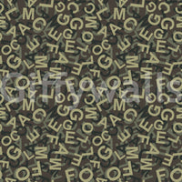 Abstract Alphabet Camouflage Wallpaper⁠