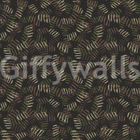 Forest Floor Rhythmic Leaf Print Wallpaper⁠