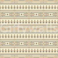 Folklore Cross Stitch Motif Wallpaper⁠