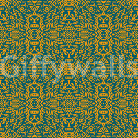 Abstract Ethnic Mask Art Wallpaper⁠