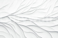Minimalist Layered Paper Curves Wall Mural