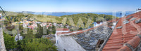 Rustic Terracotta Rooftop Vista Wall Mural