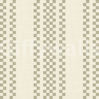 Ticking Checker Stripes - Sage Wallpaper⁠