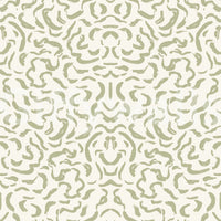 Minimalist Sage Brushstroke Lines Wallpaper⁠