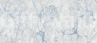 Ethereal Blue and White Marble Slab Wall Mural