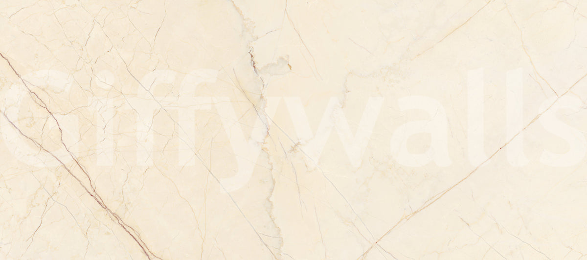 Cream Marble Stone Texture Wall Mural