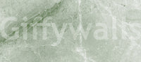 Sage Green Marble Vein Texture Wall Mural