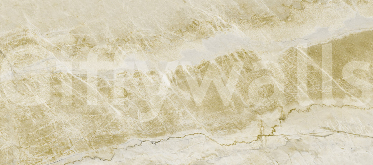 Golden Vein Natural Stone Wall Mural