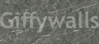 Charcoal Veined Marble Slab Wall Mural