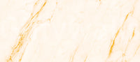 Golden Veined White Marble Wall Mural