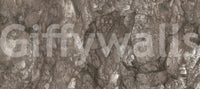 Polished Earthy Brown Stone Texture Wall Mural