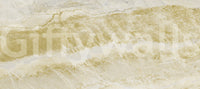 Golden Vein Natural Marble Stone Effect Wall Mural