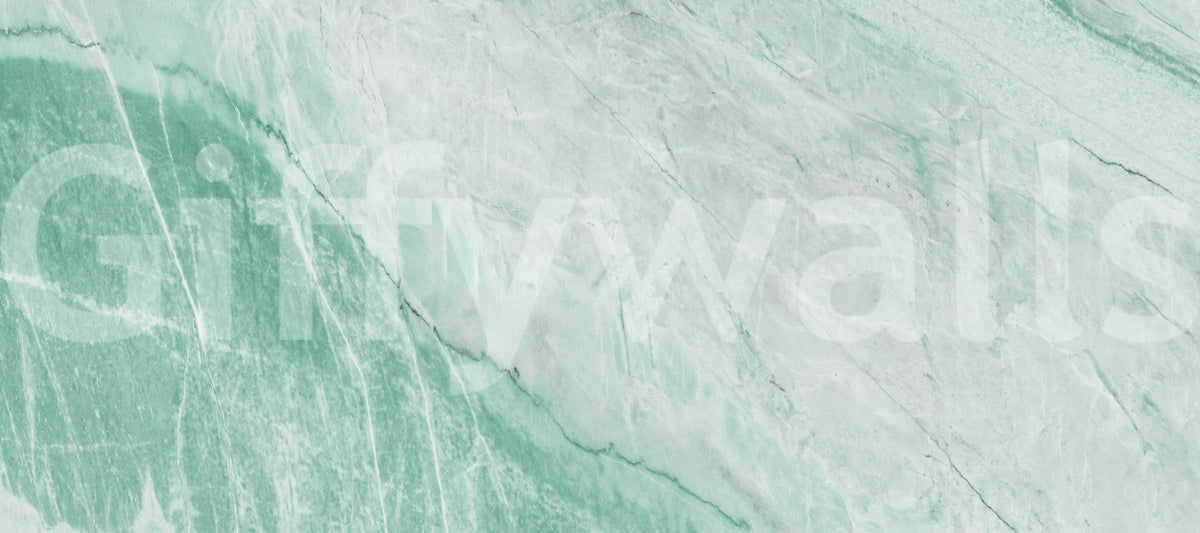 Mint Jade Stone Texture Wall Mural