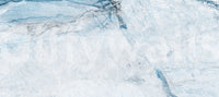 Cool Blue Marble Veins Wall Mural