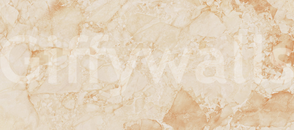 Cream Breccia Marble Texture Wall Mural