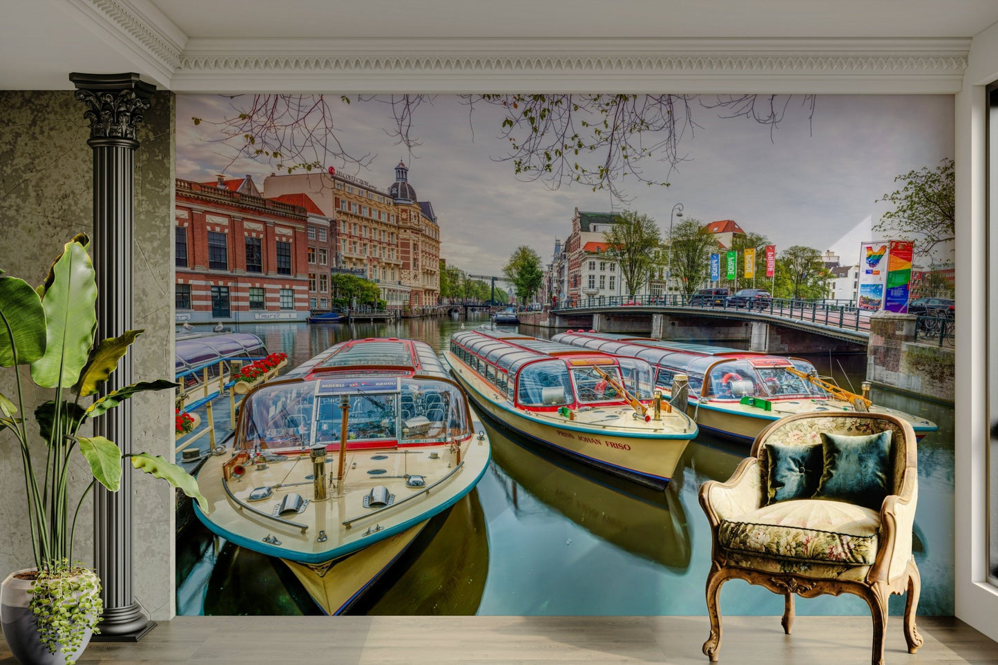 The design has a beautiful, elegant look.

