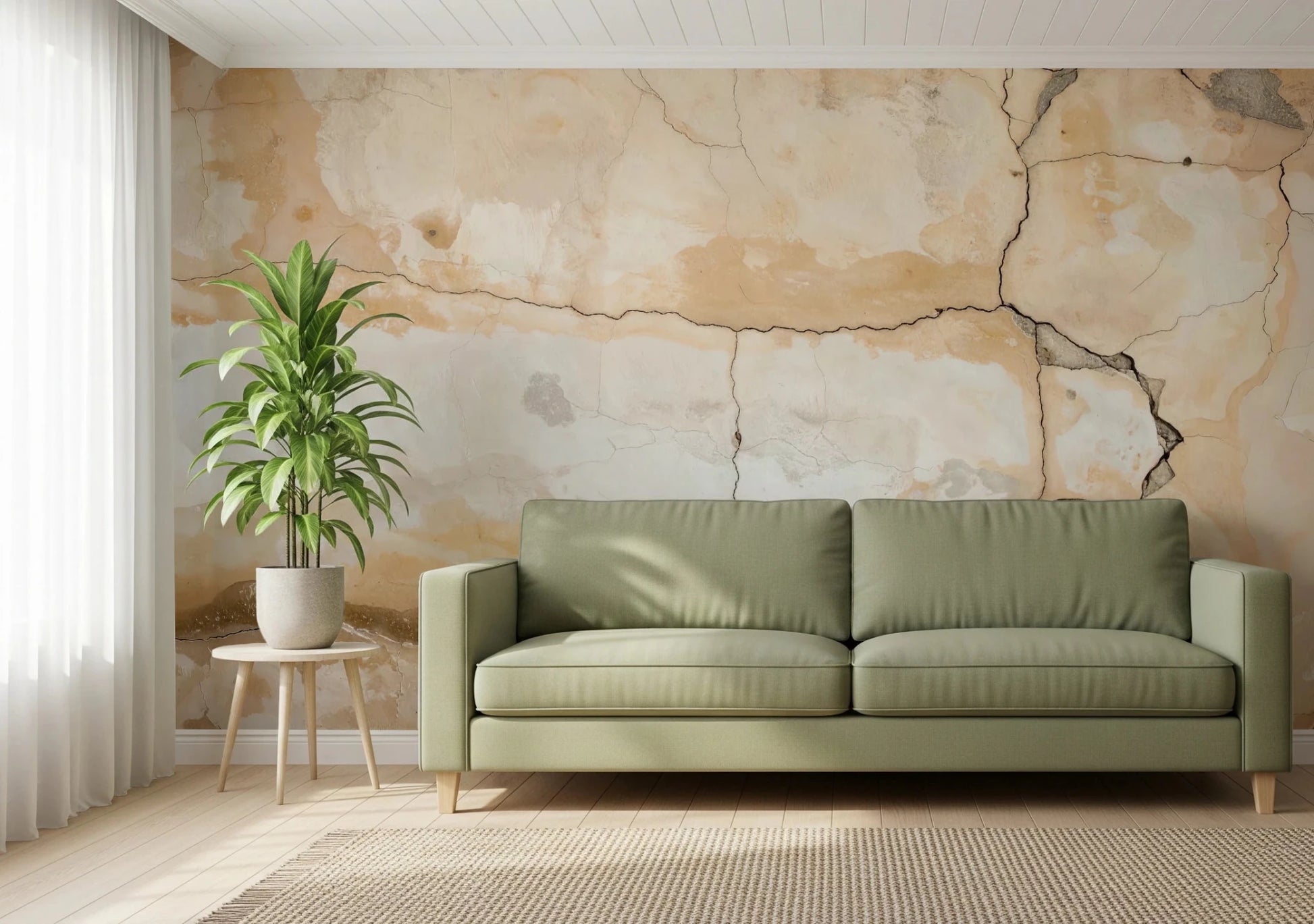 Weathered Walls Wall Mural