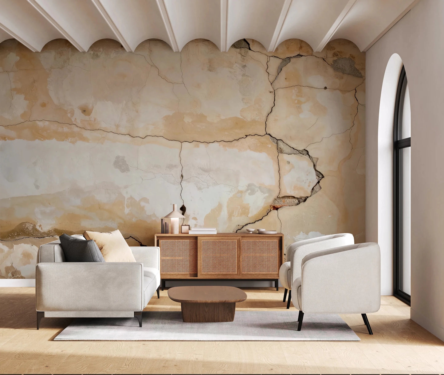 Weathered Walls Wall Mural