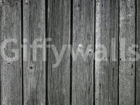 Monochrome wood panel mural, natural gray tones, detailed timber wallpaper.