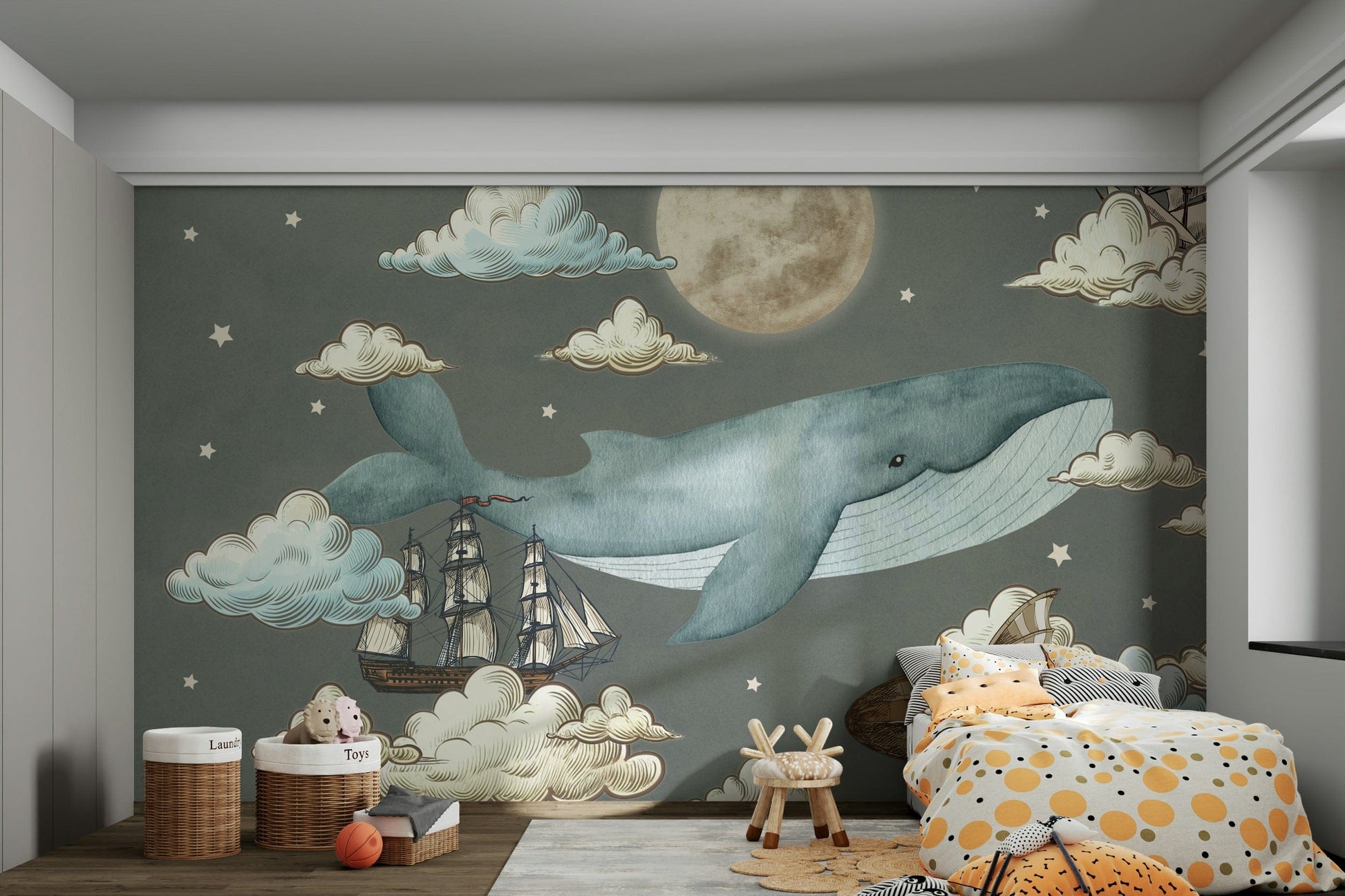 The image feels peaceful and restful.

